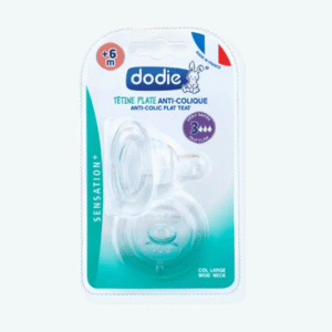 Dodie Tétine SENSATION + Plate Anti-Colique 3 débit rapide