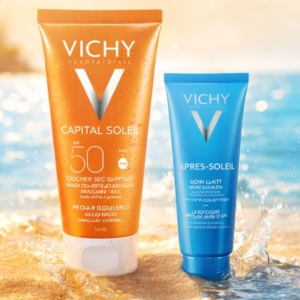 ☀️ Pack Protection & Réparation Solaire – VICHY Capital Soleil SPF 50 + Après-Soleil