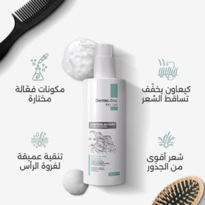 DERMADOC – Hair Shampoing Anti-Chute Soin Capillaire Fortifiant – 400ml