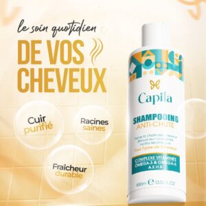 CAPILA – Shampoing Anti-Chute – 400ml